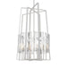 Hubbardton Forge - Eight Light Pendant - Arc - White- Union Lighting Luminaires Decor