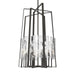 Hubbardton Forge - Eight Light Pendant - Arc - Dark Smoke- Union Lighting Luminaires Decor