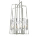 Hubbardton Forge - Eight Light Pendant - Arc - Sterling- Union Lighting Luminaires Decor
