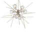 Hubbardton Forge - Six Light Pendant - Griffin - Soft Gold- Union Lighting Luminaires Decor