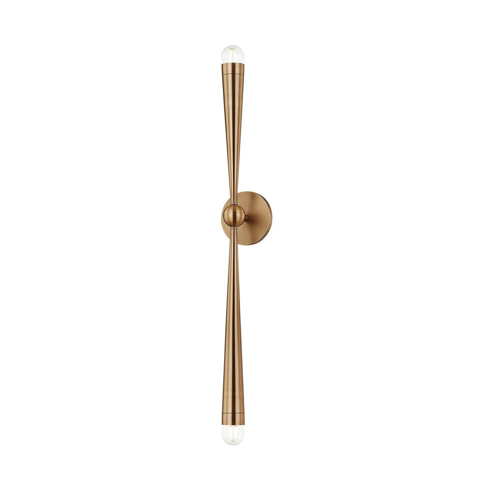 Troy Lighting Canada - Two Light Wall Sconce - Keanu - Patina Brass- Union Lighting Luminaires Decor