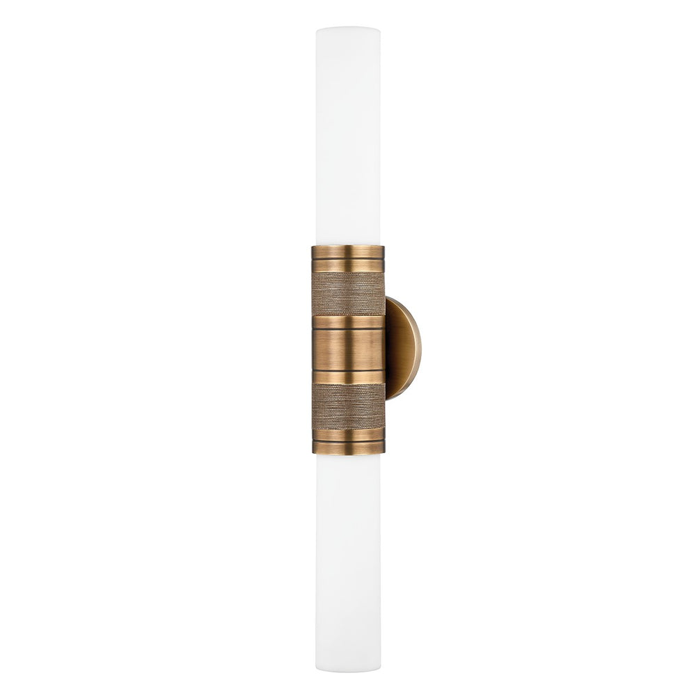 Troy Lighting Canada - Two Light Wall Sconce - Liam - Patina Brass- Union Lighting Luminaires Decor