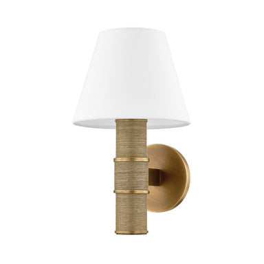 Troy Lighting Canada - One Light Wall Sconce - Denton - Patina Brass- Union Lighting Luminaires Decor