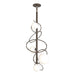 Hubbardton Forge - Four Light Pendant - Olympus - Bronze- Union Lighting Luminaires Decor