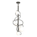 Hubbardton Forge - Four Light Pendant - Olympus - Dark Smoke- Union Lighting Luminaires Decor