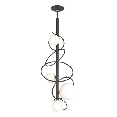 Hubbardton Forge - Four Light Pendant - Olympus - Oil Rubbed Bronze- Union Lighting Luminaires Decor