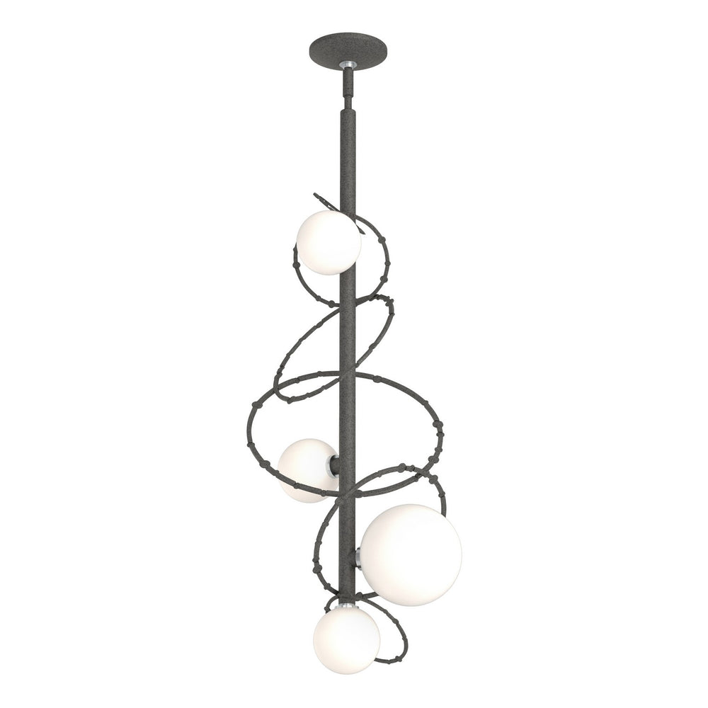 Hubbardton Forge - Four Light Pendant - Olympus - Natural Iron- Union Lighting Luminaires Decor