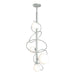 Hubbardton Forge - Four Light Pendant - Olympus - Vintage Platinum- Union Lighting Luminaires Decor