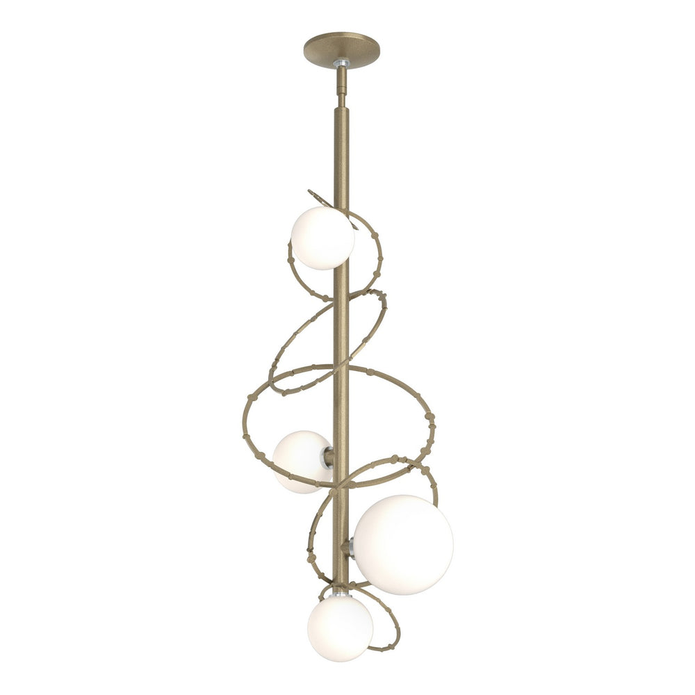 Hubbardton Forge - Four Light Pendant - Olympus - Soft Gold- Union Lighting Luminaires Decor