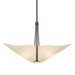 Hubbardton Forge - Three Light Pendant - Kirigami - Natural Iron- Union Lighting Luminaires Decor