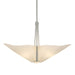 Hubbardton Forge - Three Light Pendant - Kirigami - Vintage Platinum- Union Lighting Luminaires Decor