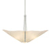 Hubbardton Forge - Three Light Pendant - Kirigami - Sterling- Union Lighting Luminaires Decor