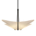 Hubbardton Forge - Four Light Pendant - Kirigami - Black- Union Lighting Luminaires Decor