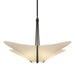 Hubbardton Forge - Four Light Pendant - Kirigami - Natural Iron- Union Lighting Luminaires Decor