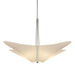 Hubbardton Forge - Four Light Pendant - Kirigami - Sterling- Union Lighting Luminaires Decor