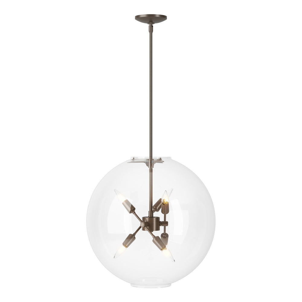 Hubbardton Forge - Six Light Pendant - Sfera - Bronze- Union Lighting Luminaires Decor