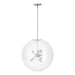 Hubbardton Forge - Six Light Pendant - Sfera - Vintage Platinum- Union Lighting Luminaires Decor