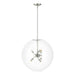 Hubbardton Forge - Six Light Pendant - Sfera - Sterling- Union Lighting Luminaires Decor