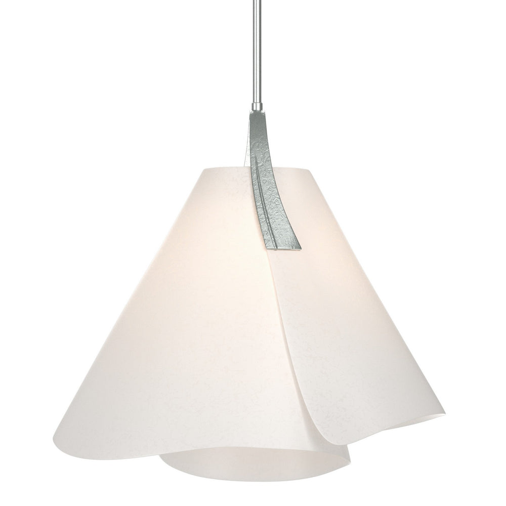Hubbardton Forge - One Light Pendant - Mobius - Vintage Platinum- Union Lighting Luminaires Decor