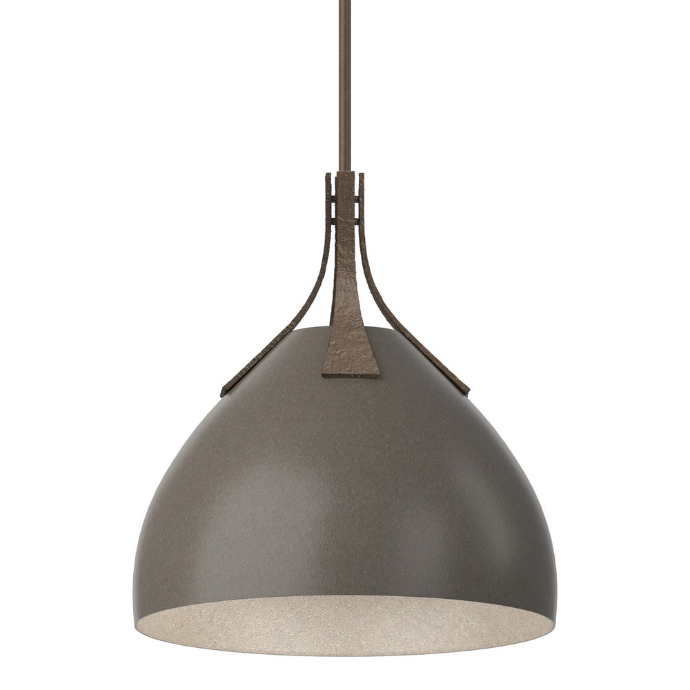 Hubbardton Forge - One Light Pendant - Summit - Bronze- Union Lighting Luminaires Decor