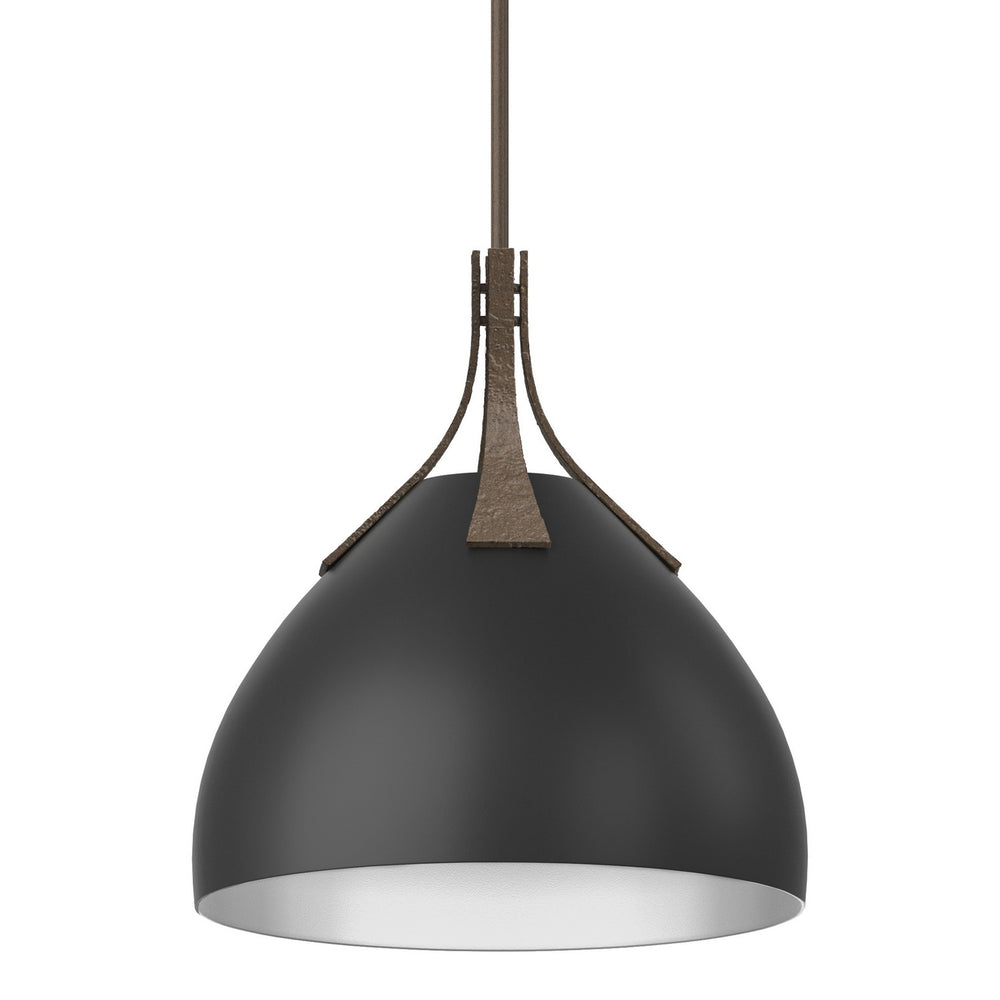 Hubbardton Forge - One Light Pendant - Summit - Bronze- Union Lighting Luminaires Decor