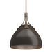 Hubbardton Forge - One Light Pendant - Summit - Bronze- Union Lighting Luminaires Decor