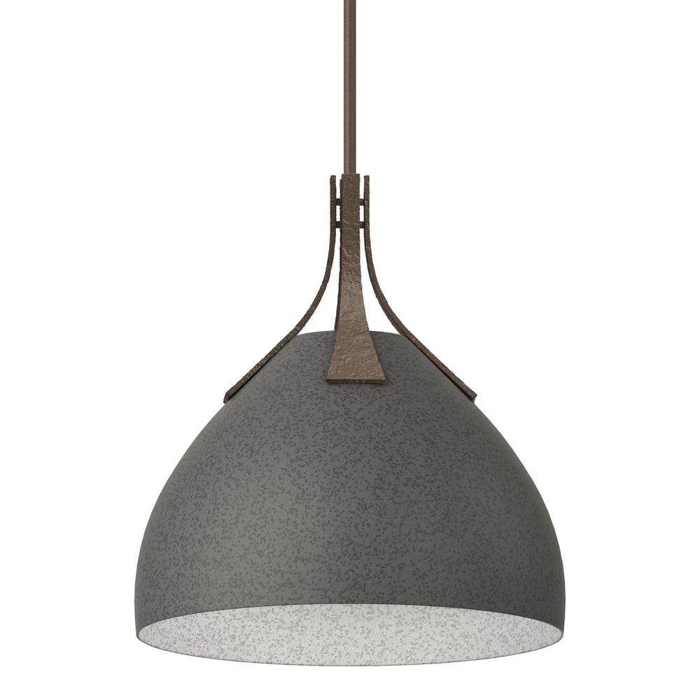 Hubbardton Forge - One Light Pendant - Summit - Bronze- Union Lighting Luminaires Decor