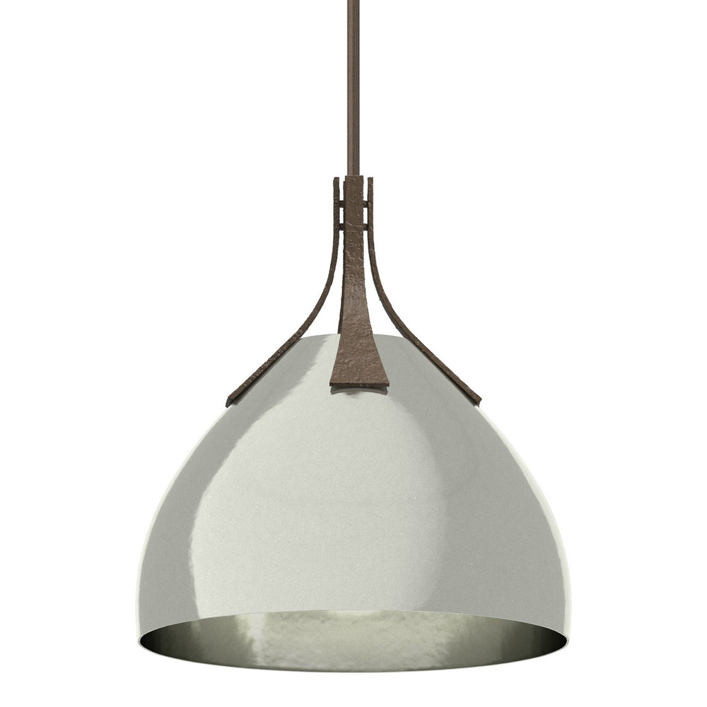 Hubbardton Forge - One Light Pendant - Summit - Bronze- Union Lighting Luminaires Decor