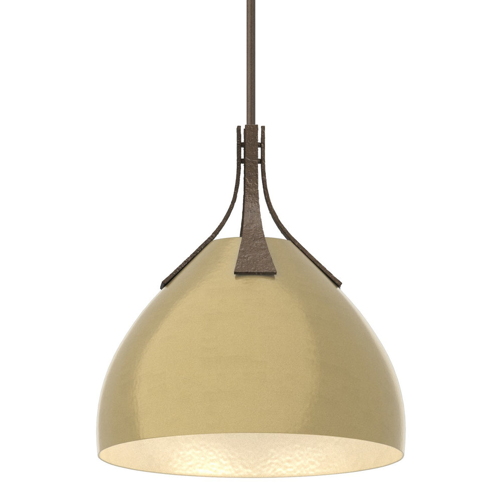 Hubbardton Forge - One Light Pendant - Summit - Bronze- Union Lighting Luminaires Decor