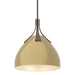 Hubbardton Forge - One Light Pendant - Summit - Bronze- Union Lighting Luminaires Decor