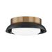 Troy Lighting Canada - Two Light Flush Mount - Arnie - Patina Brass- Union Lighting Luminaires Decor
