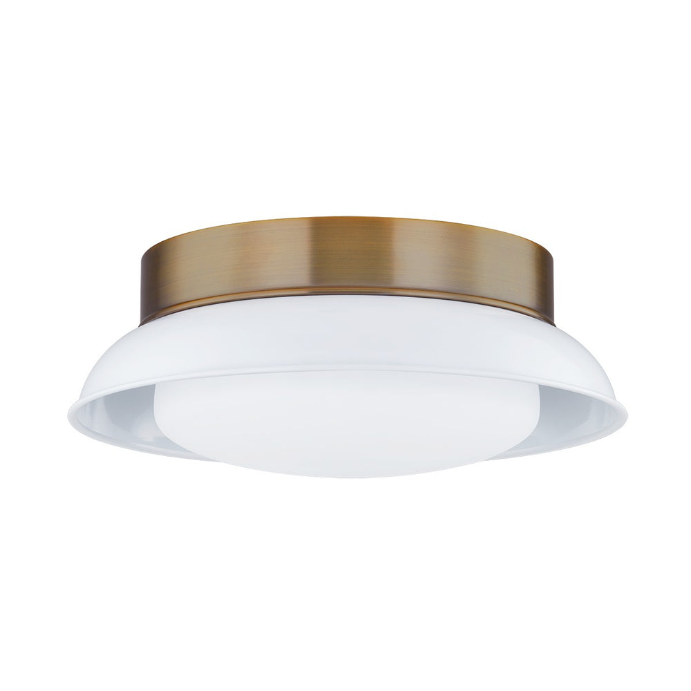 Troy Lighting Canada - Two Light Flush Mount - Arnie - Patina Brass- Union Lighting Luminaires Decor