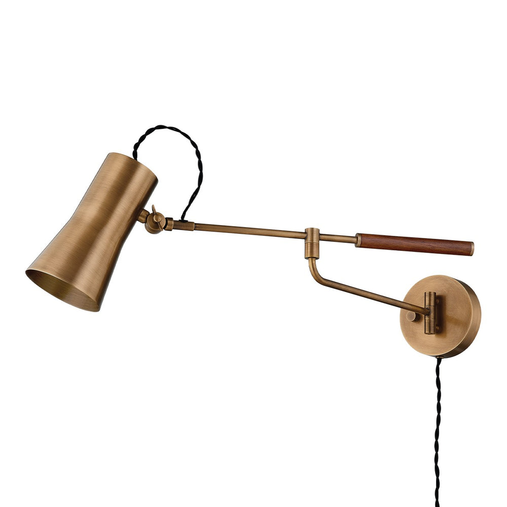 Troy Lighting Canada - One Light Wall Sconce - Novel - Patina Brass- Union Lighting Luminaires Decor