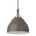 Hubbardton Forge - One Light Pendant - Summit - Dark Smoke- Union Lighting Luminaires Decor
