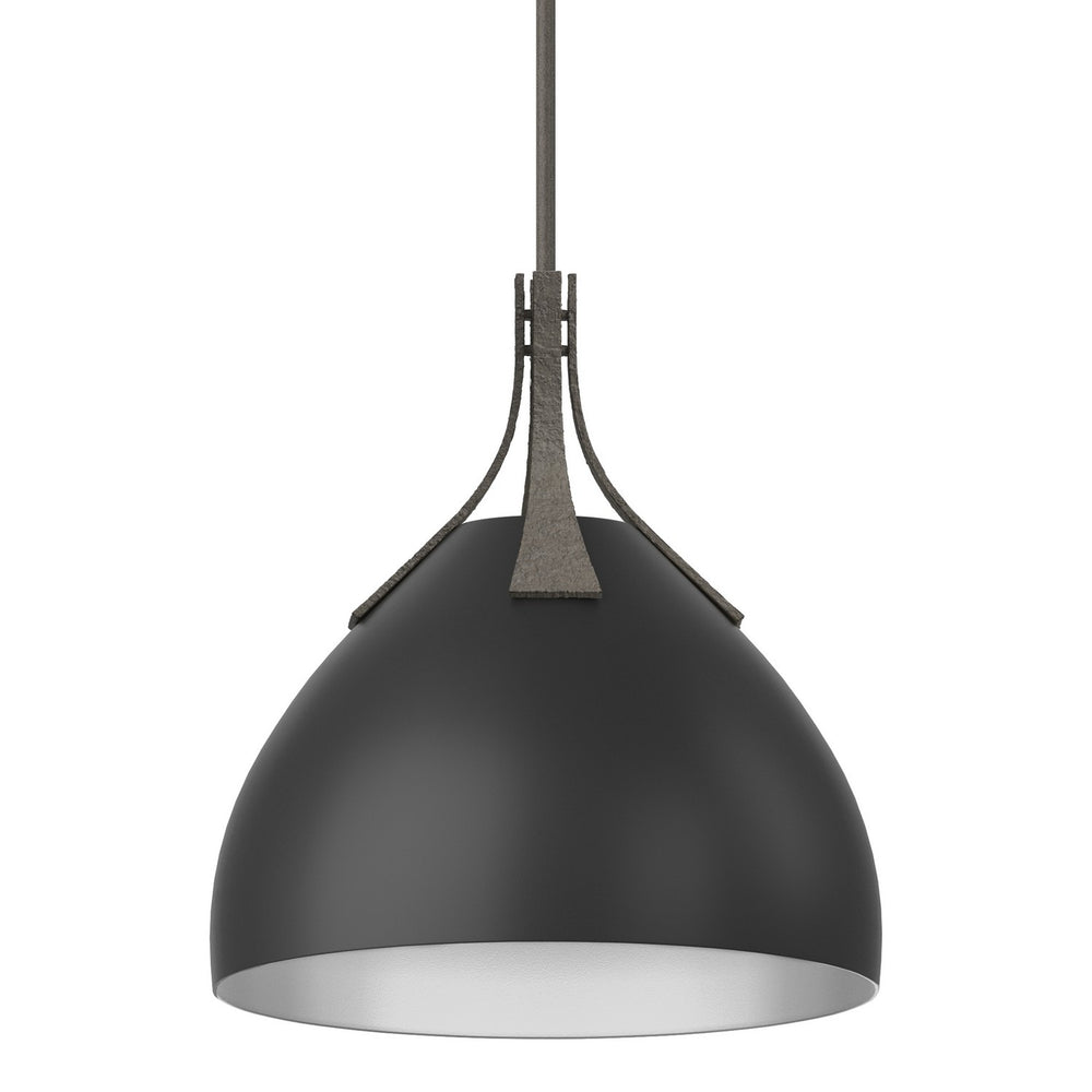Hubbardton Forge - One Light Pendant - Summit - Dark Smoke- Union Lighting Luminaires Decor