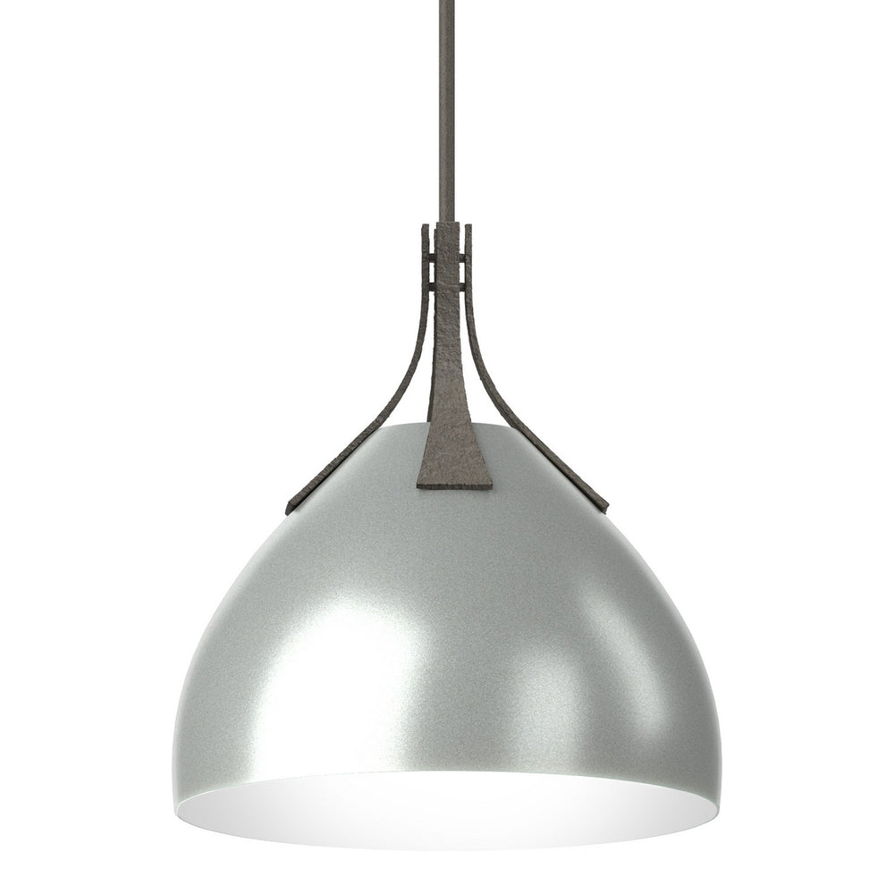 Hubbardton Forge - One Light Pendant - Summit - Dark Smoke- Union Lighting Luminaires Decor
