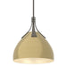 Hubbardton Forge - One Light Pendant - Summit - Dark Smoke- Union Lighting Luminaires Decor