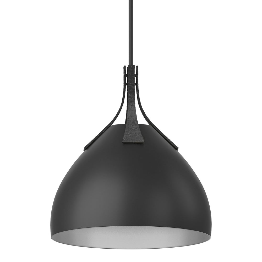 Hubbardton Forge - One Light Pendant - Summit - Black- Union Lighting Luminaires Decor