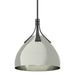 Hubbardton Forge - One Light Pendant - Summit - Black- Union Lighting Luminaires Decor