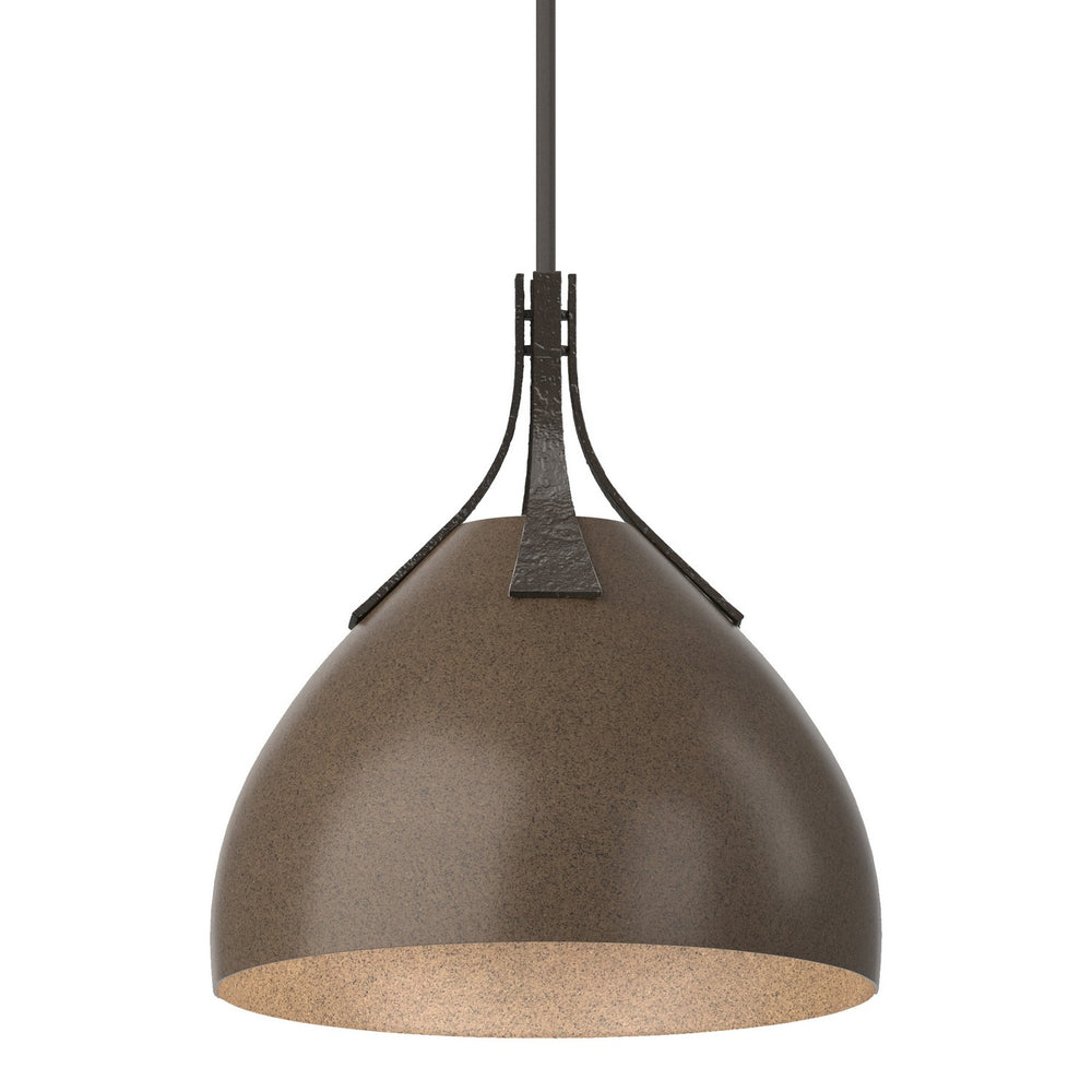 Hubbardton Forge - One Light Pendant - Summit - Oil Rubbed Bronze- Union Lighting Luminaires Decor
