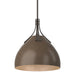 Hubbardton Forge - One Light Pendant - Summit - Oil Rubbed Bronze- Union Lighting Luminaires Decor