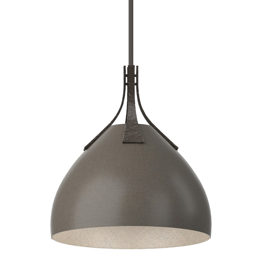 Hubbardton Forge - One Light Pendant - Summit - Oil Rubbed Bronze- Union Lighting Luminaires Decor