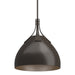 Hubbardton Forge - One Light Pendant - Summit - Oil Rubbed Bronze- Union Lighting Luminaires Decor