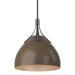Hubbardton Forge - One Light Pendant - Summit - Natural Iron- Union Lighting Luminaires Decor