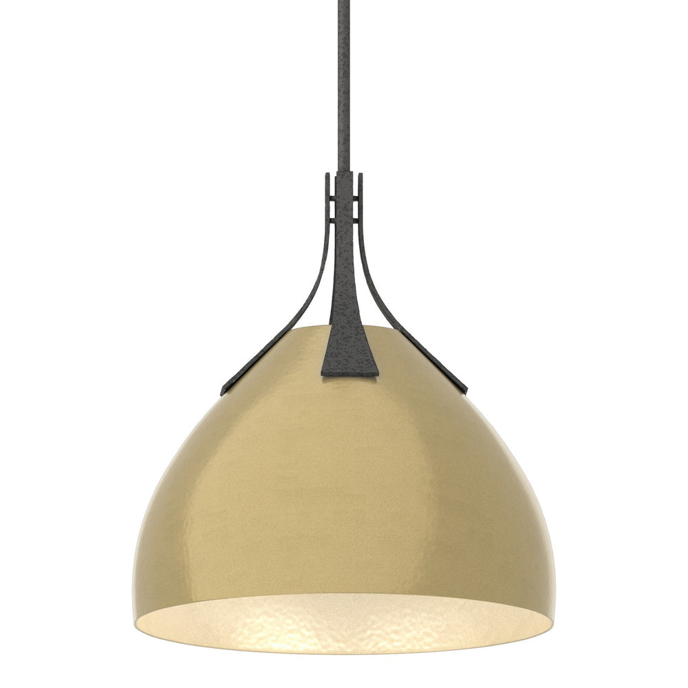 Hubbardton Forge - One Light Pendant - Summit - Natural Iron- Union Lighting Luminaires Decor