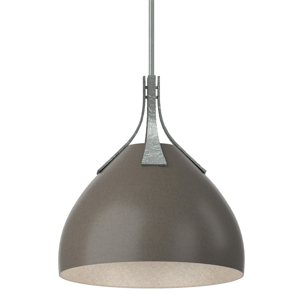 Hubbardton Forge - One Light Pendant - Summit - Vintage Platinum- Union Lighting Luminaires Decor