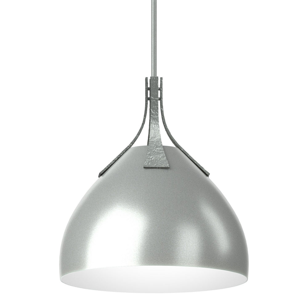 Hubbardton Forge - One Light Pendant - Summit - Vintage Platinum- Union Lighting Luminaires Decor
