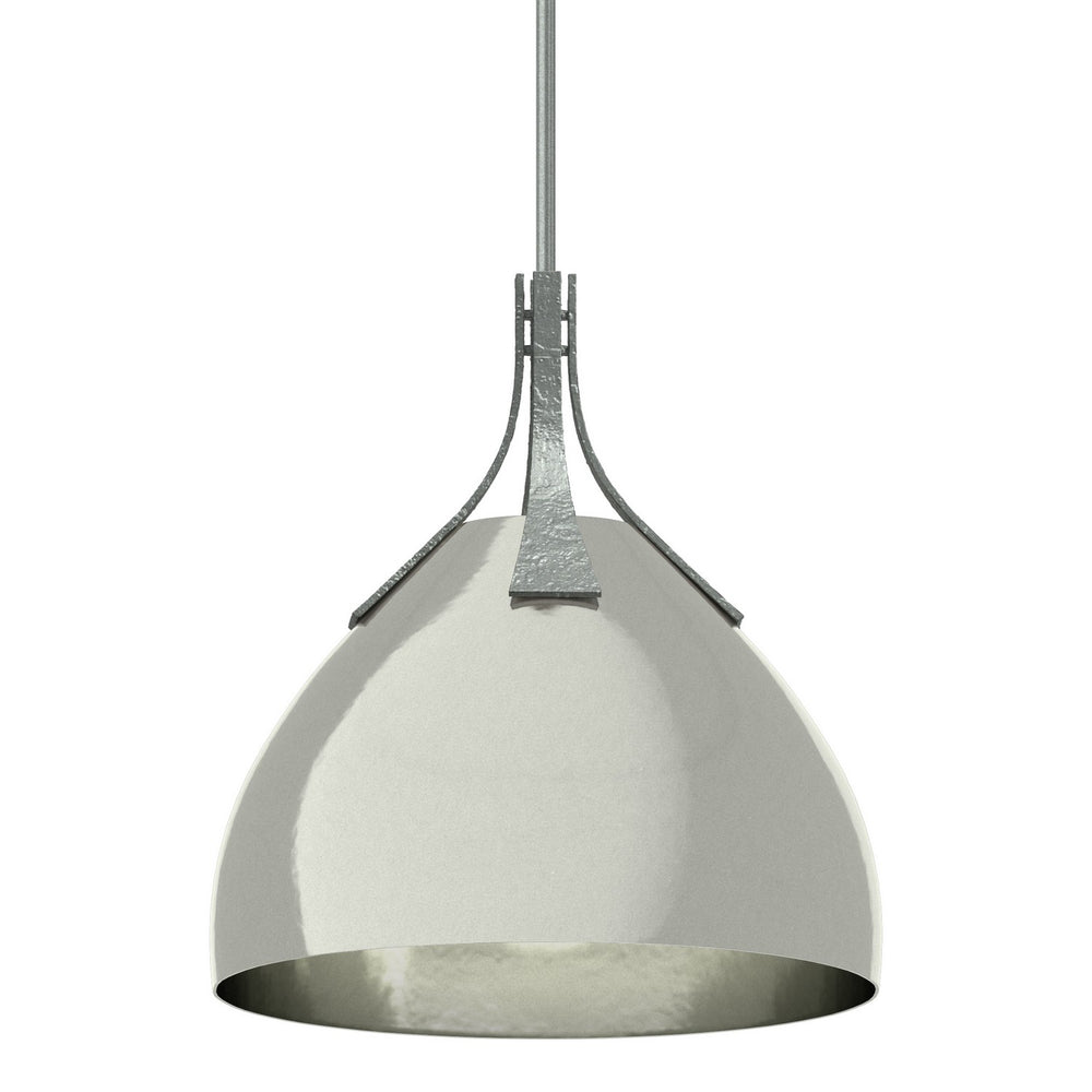 Hubbardton Forge - One Light Pendant - Summit - Vintage Platinum- Union Lighting Luminaires Decor