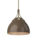 Hubbardton Forge - One Light Pendant - Summit - Soft Gold- Union Lighting Luminaires Decor