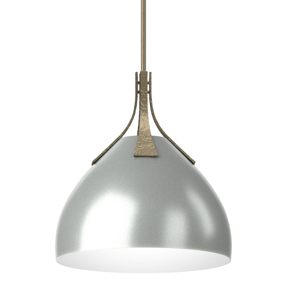 Hubbardton Forge - One Light Pendant - Summit - Soft Gold- Union Lighting Luminaires Decor